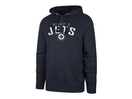 Pánská mikina Winnipeg Jets NHL Outrush '47 HEADLINE Pullover Hood