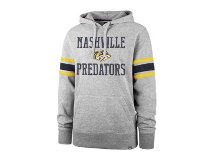 Pánská mikina Nashville Predators NHL Double Block ’47 Sleeve Stripe Hood