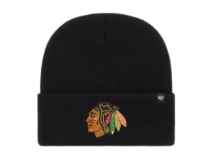 Pánská zimní čepice Chicago Blackhawks NHL Haymaker '47 CUFF KNIT