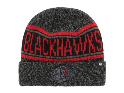 Pánská zimní čepice Chicago Blackhawks NHL McKoy ’47 CUFF KNIT