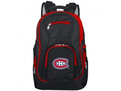 61590 batoh montreal canadiens trim color laptop backpack
