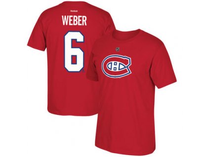 Tričko #6 Shea Weber Montreal Canadiens (Veľkosť XXL)