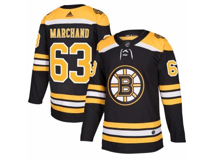Pánský dres Boston Bruins NHL #63 Brad Marchand adizero Home Authentic Player Pro