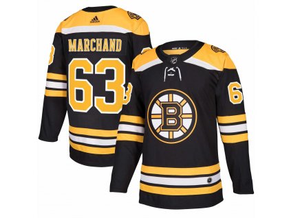 Dres Boston Bruins #63 Brad Marchand adizero Home Authentic Player Pro (Veľkosť XXXL)