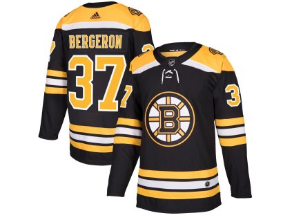 Pánský dres Boston Bruins NHL #37 Patrice Bergeron adizero Home Authentic Player Pro