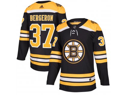 Dres Boston Bruins #37 Patrice Bergeron adizero Home Authentic Player Pro (Veľkosť XXXL)