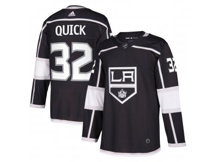 Dres Los Angeles Kings #32 Jonathan Quick adizero Home Authentic Player Pro (Veľkosť XXXL)