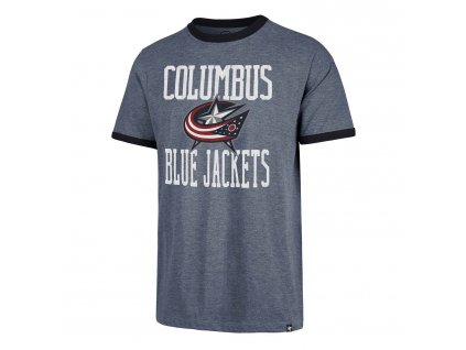 Tričko Columbus Blue Jackets Belridge '47 CAPITAL RINGER Tee (Veľkosť XS)