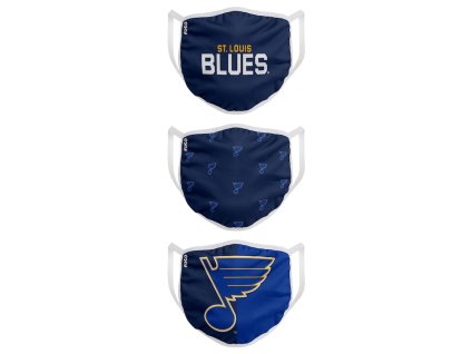 Roušky St. Louis Blues NHL FOCO - set 3 kusy