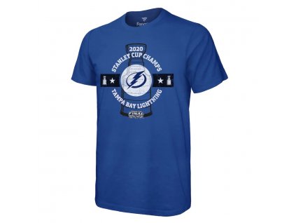 Pánské tričko Tampa Bay Lightning 2020 Stanley Cup Champions Come Prepared (Veľkosť XXXL)