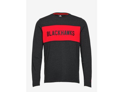 Pánské tričko Chicago Blackhawks NHL Iconic Back To Basics Long Sleeve