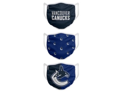 Roušky Vancouver Canucks NHL FOCO - set 3 kusy EU