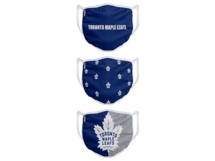 Roušky Toronto Maple Leafs NHL FOCO - set 3 kusy EU
