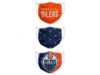 Roušky Edmonton Oilers FOCO - set 3 kusy (Velikost dospělá velikost)