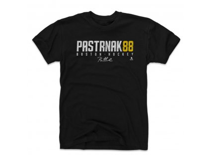 Tričko Boston Bruins David Pastrnak #88 WHT 500 Level (Veľkosť XXXL)