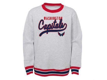 88209 1 detska mikina washington capitals nhl legends crew neck pullover