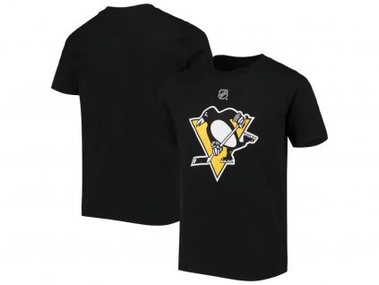 Detské tričko Pittsburgh Penguins Primary Logo (Veľkosť Dětské XL (13 - 15 let))