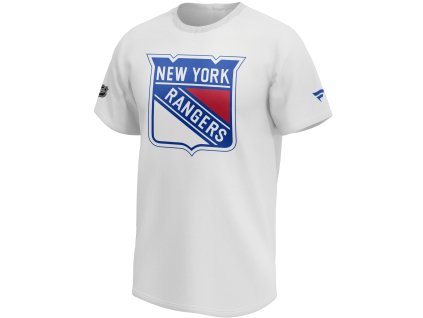 Pánské tričko New York Rangers NHL Mid Essentials Crest T-Shirt