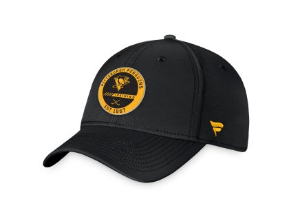 Pánská kšiltovka Pittsburgh Penguins NHL Authentic Pro Training Flex Cap
