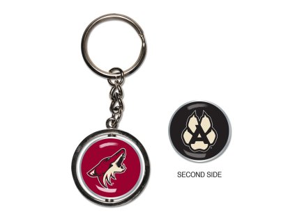 Přívěšek Arizona Coyotes NHL Spinner Key Ring