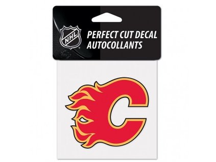 Samolepka Calgary Flames NHL Color Decal