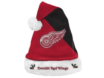 Pánská zimní čepice Detroit Red Wings NHL FOCO Colorblock Santa Hat