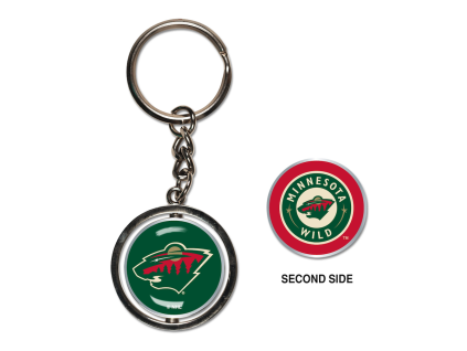 Prívesok Minnesota Wild NHL Spinner Key Ring