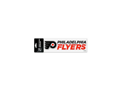 Samolepka Philadelphia Flyers NHL Logo Text Decal