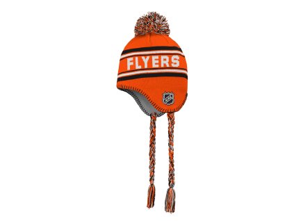 Dětská zimní čepice Philadelphia Flyers NHL Jacquard Tassel