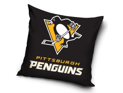 Vankúšik Pittsburgh Penguins NHL Black