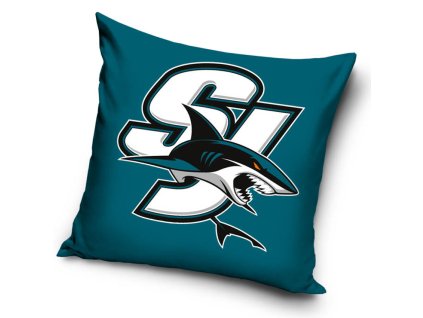 Polštářek San Jose Sharks NHL SJ Blue