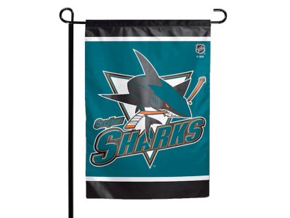 Vlajka San Jose Sharks NHL Garden Flag
