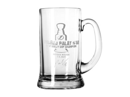 Půllitr Ondřej Palát Stanley Cup Champion 2021
