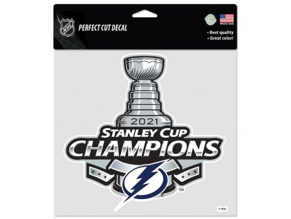 85638 samolepka tampa bay lightning 2021 stanley cup champions 8 x 8 perfect cut decal