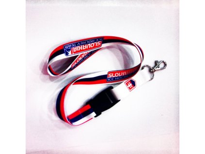 Přívěšek na klíče - Lanyard - SLOVAKIA ICE HOCKEY TEAM