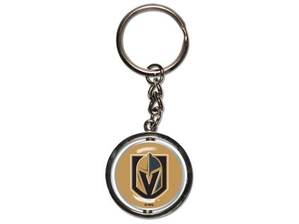 Přívěšek Vegas Golden Knights NHL Spinner Key Ring
