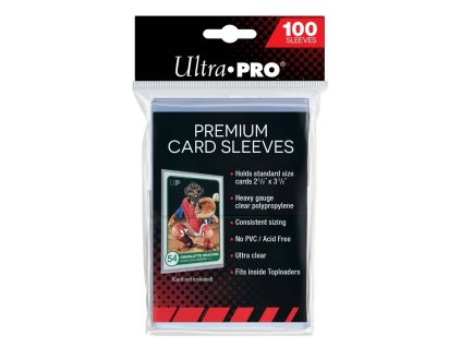 Obaly Na Hokejové  Karty Ultra Pro Premium Soft 100 ks