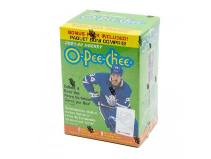 Hokejové Karty NHL 2021-22 Upper Deck O-Pee-Chee Blaster Box