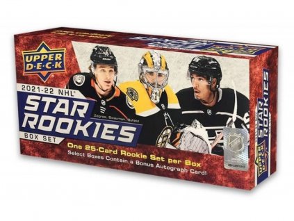 Hokejové Karty NHL 2021-22 Upper Deck Star Rookies Box Set