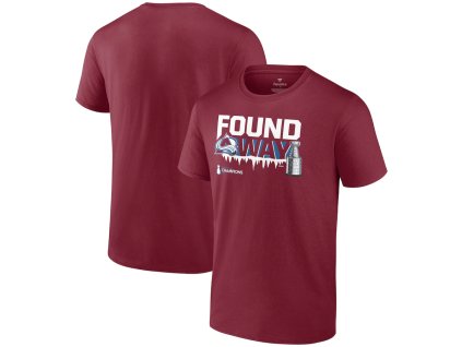 Pánske tričko Colorado Avalanche 2022 Stanley Cup Champions Rebound