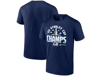 Pánské tričko Colorado Avalanche NHL 2022 Stanley Cup Champions Trophy