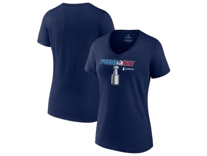 Dámské tričko Colorado Avalanche NHL 2022 Stanley Cup Champions Celebration V-Neck