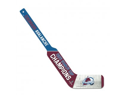 Minihokejka Colorado Avalanche 2022 Stanley Cup Champions Mini Goalie Stick