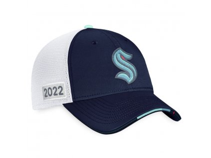 Pánska šiltovka Seattle Kraken 2022 NHL Draft Authentic Pro On Stage Trucker Adjustable