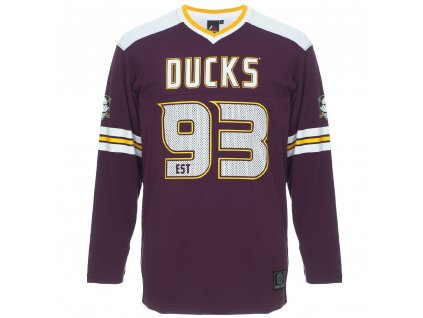 NHL tričko Anaheim Ducks - Hockey Heavy Jersey Long Sleeve