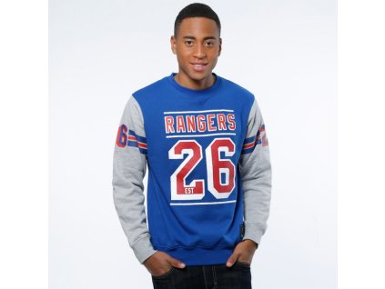 Pánská mikina New York Rangers NHL Coach Crew