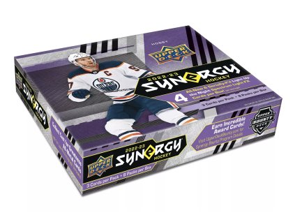 Hokejové Karty NHL 2022-23 Upper Deck Synergy Hobby Box
