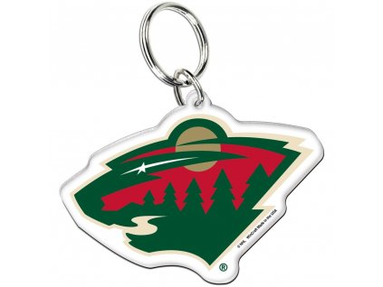 Přívěšek na Klíče Minnesota Wild Team Logo Premium Acrylic Keychain