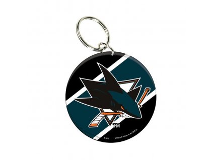 Přívěšek na Klíče San Jose Sharks Team Logo Premium Acrylic Keychain