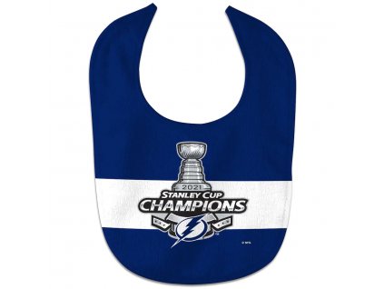 Bryndák Tampa Bay Lightning 2021 Stanley Cup Champions All Pro Baby Bib